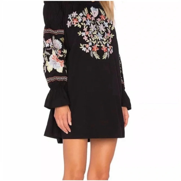 Free People Fleur Du Jour Mini dress size M - Picture 2 of 4
